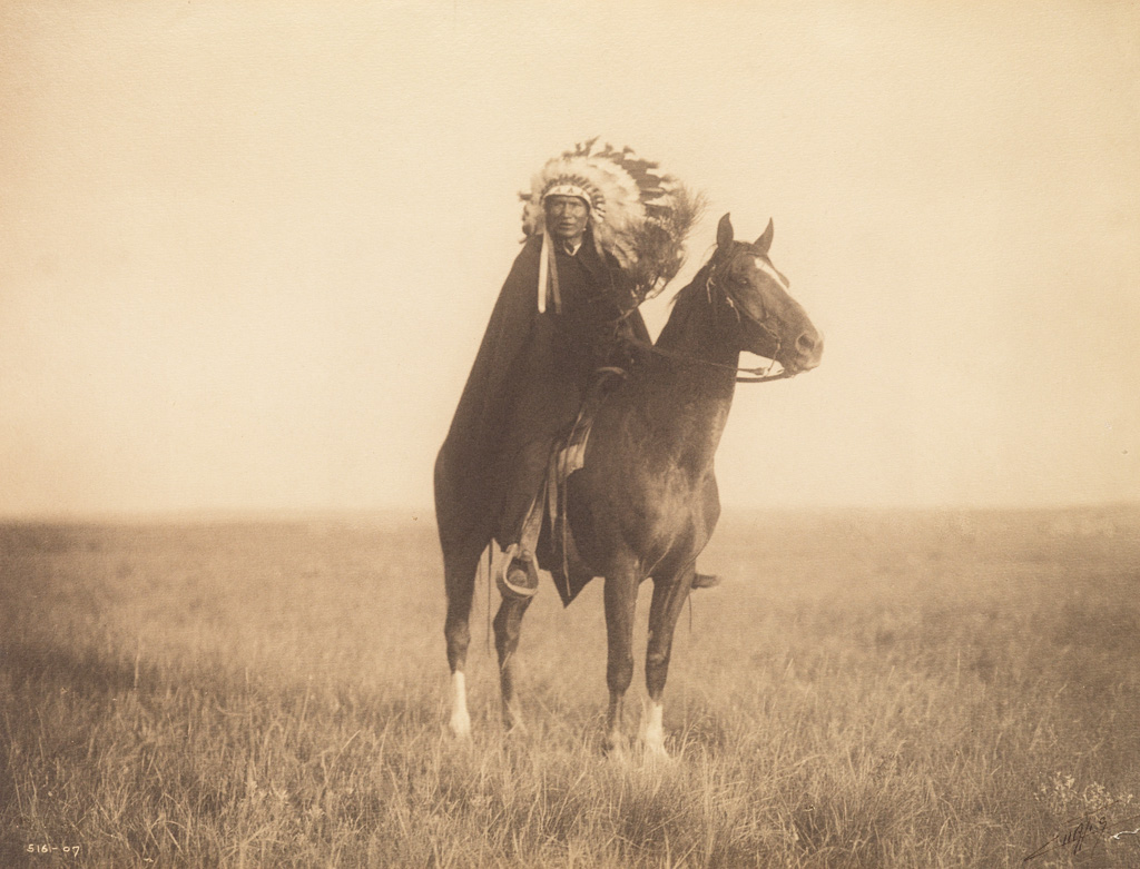EDWARD S. CURTIS (1868-1952) Group of 4 portraits from The North American Indian.